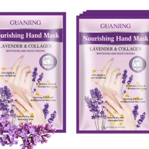 JUDEWY Lavender Ultra Hydrating Hand Peeling Mask Intensely moisturizing repairs and softens rough and dry skin