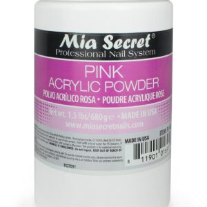 Mia Secret pink Acrylic Powder 1.5 lbs – Made in USA
