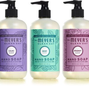 MRS. MEYER’S CLEAN DAY New Spring Scent Variety Pack (Lilac + Peony + Mint)