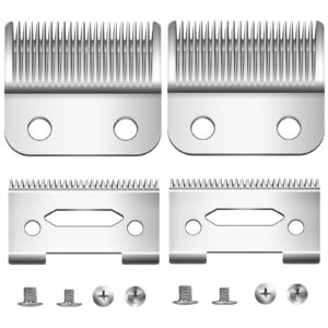 Blade for Wahl Clipper Blades,Compatible with Wahl Precision Replacement Blades,2 Hole Clipper Blade Replacement for Wahl MC3 Replacement Blades,2 Packs.