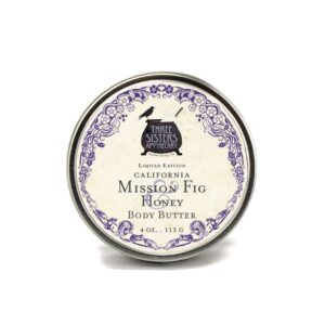 Three Sisters Apothecary 4 oz. Body Butters (California Mission Fig)