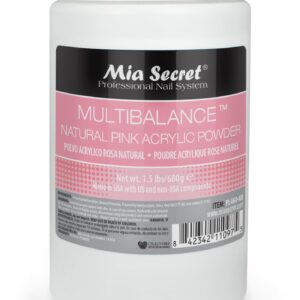 Mia Secret Multibalance Natural Pink Acrylic Powder> 1.5 lbs
