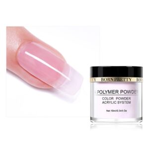 BORN PRETTY Nail Acrylic Powder Pink Tip Extension French Nail Polymer Powder