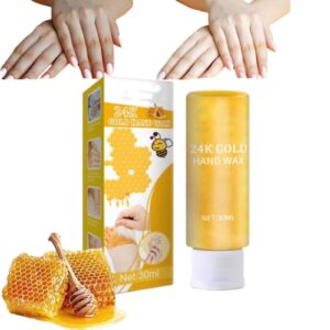 Honey Peel Off Hand Mask>Moisturizing Repairing Hand Mask>Whitening Honey Hand Mask>Exfoliating Hand Peeling Mask for Dry Rough Skin>Repair Rough Skin for Men & Women (1pc)