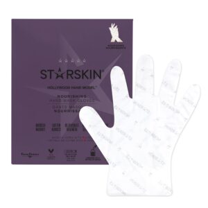STARSKIN Nourishing Hand Mask> Award Winning Moisturizing Gloves with Shea Butter & Fruit Oils> Repairing> Softening> Hollywood Hand Model