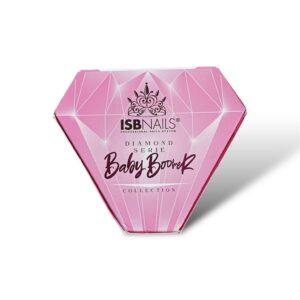Acrylic Powder Nails Baby Boomer by ISB NAILS (ACRICOVER DELUXE) set 3 piece acricover Baby Pink> Baby white> Baby Glass 2 onzas each