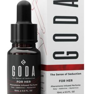 GODA Pheromones Perfume for Women – The Original – Long-Lasting Women’s Fragrances with Jasmine and Rose – Sweet & Spicy Aroma – Vegan & Cruelty-Free – 15ml/0.50 fl. oz