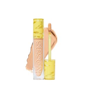 Kosas Revealer Concealer – Medium Coverage Makeup with Hyaluronic Acid, Conceals Dark Circles Under Eyes, Dark Spots and Blemishes + Brightens, Hydrates, Long-Lasting & Vegan, (Tone 5.8 N)