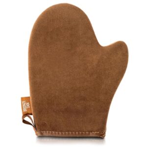 Self Tanning Mitt Applicator With Thumb – Ultra Soft Self Tanner Mitt for Applying Tanning Mousse or Lotion – Machine Washable & Reusable Sunless Tanning Glove for Streak-Free Tan