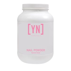 Young Nails Acrylic Speed Powder – Self-Leveling Acrylic Nail Powder> Clear Nude Pink White Acrylic Powder for Nail Extenstion> Professional Grade> Superior Adhesion> Color – Clear> 2268g