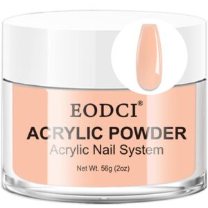 EODCI Acrylic Nail Powder> 2oz Cover Nude Blush Acrylic Powder Dip for Nails> Long Lasting Salon Quality> Professional Nail Powder for Manicure Nail Art> Fake Nails> Nail Carving & Extensions