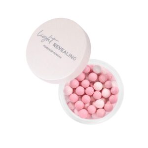 Evyicun 5 Colors Setting Powder Pearls Setting Powder Loose Beads Powder Loose Setting Powder Long Oil Control Pearls of Powder (balls-02> M)