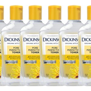 Dickinson’s Original Witch Hazel Pore Perfecting Toner, 100% Natural, 8 Fl Oz (Pack of 6)