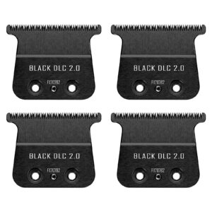 FX707B2 Replacement DLC 2.0 Trimmer Blade Compatible with BaByliss FX787 & FX726 Trimmer,Compatible with BaByliss DLC 2.0 Trimmer Blade,4PCS