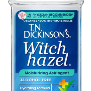 T.N. Dickinson’s Witch Hazel Alcohol-Free Moisturizing Astringent, Made with 100% Natural Witch Hazel 16 oz