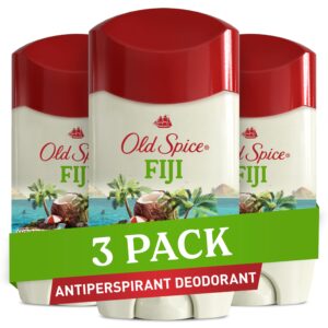 Old Spice Men’s Antiperspirant & Deodorant Fiji with Palm Tree, 2.6oz (Pack of 3)