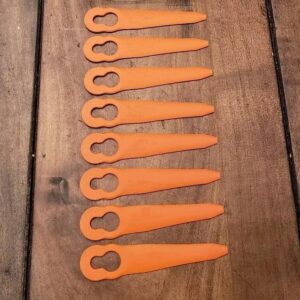 PolyCut 2-2 Trimmer Blades 8-pack FSA45 4008-007-1000, Replacement for STIHL OEM