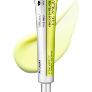 celimax The Vita A Retinal Shot Tightening Booster | with Liposomized Retinal, Matryxyl, Pore Minimizer, Wrinkles & Fine Lines, Firmer Skin, 15ml