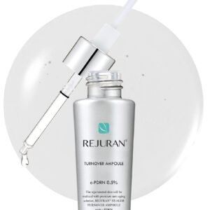 REJURAN® Turnover Ampoule, c-PDRN® – Original PDRN Anti-Aging Face Serum for Firmness, Radiance, and Youthful Glow. Korean Skin Care, Clinically Developed (1.01 fl oz)