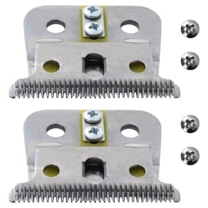 Trimmer Blades Replacement Kit Fit for Andis G, GO, GTO, GTX T-Outliners Trimmers, 2 Sets of Blades Fit for Headliner LS2, LS3 Trimmers by YTXXDEUS