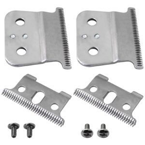 2024 Upgrade 2 Sets Trimmer Blades Set Fit for Headliner LS2 LS3 Hair Clippers Detachable Blades Fit for Andis G GO GTO GTX Series T-o-utliners Trimmers