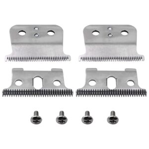 Hair Trimmer Replacement T Out-liners Blades Fit for Andis G, GO, GTO, GTX Trimmers, Clipper Blades Kit Fit for Headliner LS2, LS3