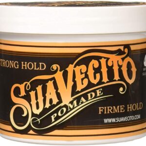 Suavecito Strong Hold Hair Pomade For Men, 32 oz – Medium Shine Water Based Wax Like Flake Free Hair Gel – Easy To Wash Out – All Day Hold For All Hair Styles