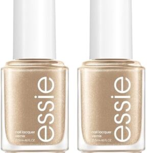 essie Nail Polish, Glossy Shine Finish, Good As Gold, 0.46 fl. oz. (Pack of 2)