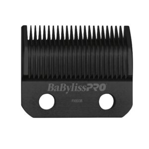 BaBylissPRO Barberology Black Graphite Replacement Taper Blade for Hair Clippers (FX803B)