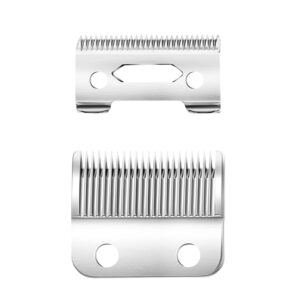 Replacement Blades for Hair Clippers,Precision 2 Holes Hair ClipperReplacement Blades, Widely Compatible with Replacement Blades for Hair Clippers Such as WAHL/Resuxi/Suttik