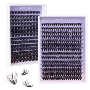 Lash Clusters Lash Extensions 280 Pcs Individual Lashes DIY Eyelash Extensions 10-16mm Length Mix 40D+50D Cluster Lashes Soft Natural for Makeup at Home – 40+50D