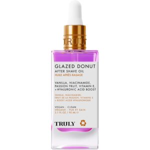 Truly Beauty Glazed Donut After Shave Oil – Razor Bumps Treatment for Women, Razor Bump and Ingrown Hair Treatment for Bikini Area – 3.1 OZ