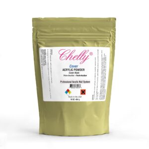 Chelly Superior Sculpting COVER Acrylic Powder Professional Acrylic Nail System Beige Pink Nude 16 oz 454 g (Cover Nude)