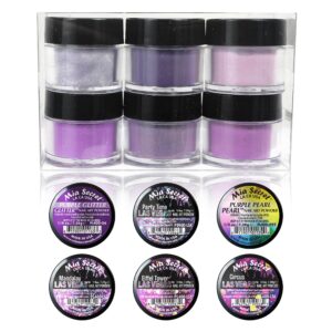 Mia Secret Acrylic Powder Collection Amethyst 6pk Remix