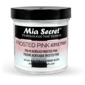 Mia Secret Frosted Pink Acrylic Powder (PL0-FP)> 4 Ounce