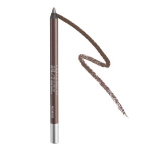 URBAN DECAY 24/7 Glide-On Waterproof Eyeliner Pencil (Mushroom – Brown Shimmer), Smudge-Proof, Transfer-proof, Long-lasting Colored Eye Liners, Hydrating Vitamin E, Cruelty-free – 0.04 oz