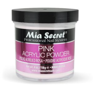 Mia Secret Pink Acrylic Powder 4 oz.