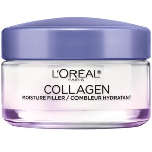 L’Oreal Paris Collagen Daily Face Moisturizer, Reduce Wrinkles, Face Cream 1.7 oz