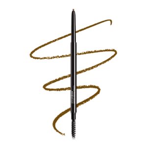 wet n wild Ultimate Brow Micro Eyebrow Retractable Pencil Bundle, Ash Brow Ultra Fine 1.5mm Tip & Soft Brown Ultra Fine 1.5mm Tip