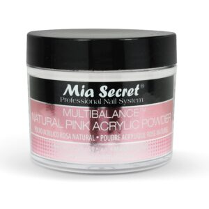 Mia Secret Multibalance Natural Pink Acrylic Powder 2 Oz
