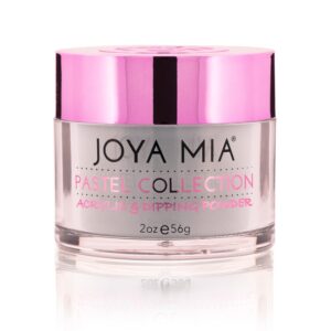 JOYA MIA Acrylic Dip Powder Pastel colors collection Professional Acrylic Dipping Powder Collection Nail art long lasting simply apply 2oz jars (PSL-DP23)