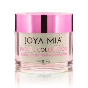 JOYA MIA Acrylic Dip Powder Pastel colors collection Professional Acrylic Dipping Powder Collection Nail art long lasting simply apply 2oz jars (PSL-DP17)