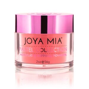 JOYA MIA Acrylic Dip Powder Pastel colors collection Professional Acrylic Dipping Powder Collection Nail art long lasting simply apply 2oz jars (PSL-DP11)