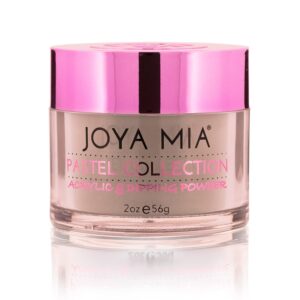 Acrylic Dip Powder Pastel colors collection by Joya Mia Professional Acrylic Dipping Powder Collection Nail art long lasting simply apply 2oz jars (PSL-DP18)