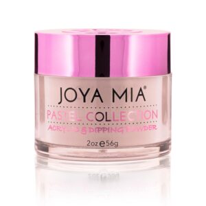 JOYA MIA Acrylic Dip Powder Pastel colors collection Professional Acrylic Dipping Powder Collection Nail art long lasting simply apply 2oz jars (PSL-DP22)