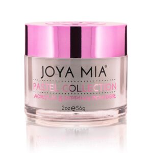 JOYA MIA Acrylic Dip Powder Pastel colors collection Professional Acrylic Dipping Powder Collection Nail art long lasting simply apply 2oz jars (PSL-DP19)