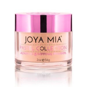 JOYA MIA Acrylic Dip Powder Pastel colors collection Professional Acrylic Dipping Powder Collection Nail art long lasting simply apply 2oz jars (PSL-DP9)