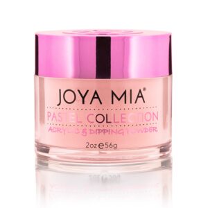 JOYA MIA Acrylic Dip Powder Pastel colors collection Professional Acrylic Dipping Powder Collection Nail art long lasting simply apply 2oz jars (PSL-DP12)