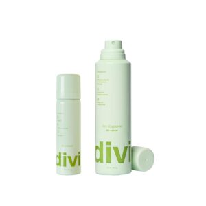 Divi Dry Shampoo Spray for Women – Formulated to Absorb Oil, Balance the Scalp and Extend Time Between Washes – Free of Benzene, Butane, Propane and Talc, 5.3oz Home & Away Duo