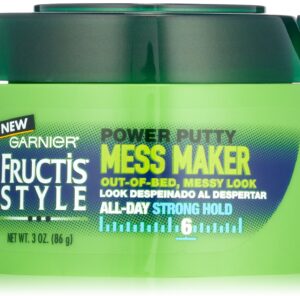 Garnier Fructis Style Mess Maker Power Putty, 3 Ounce